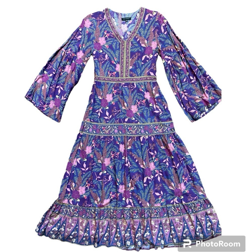 Floral Bianca Style Maxi Dress by aly daly - Picture 7 of 15